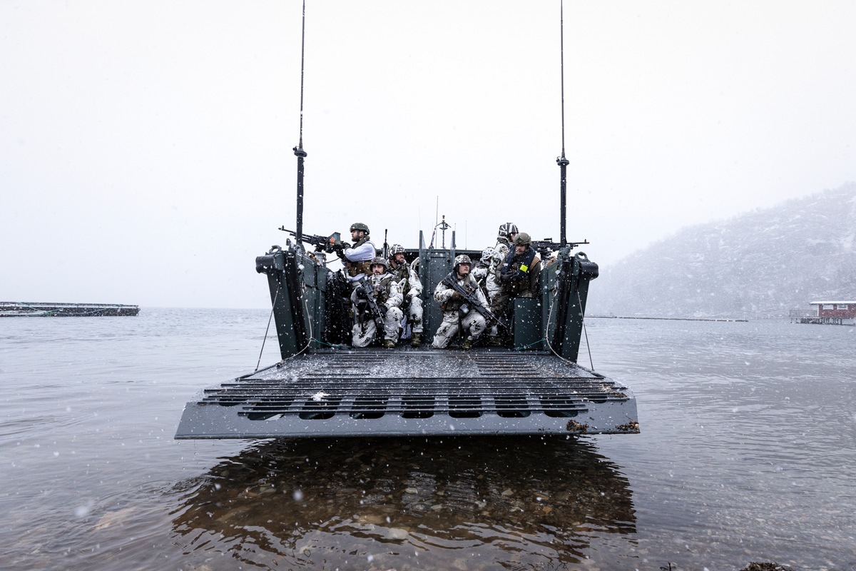 Quadriga 2024: Eckernförder Marinesoldaten an der äußersten Nordflanke