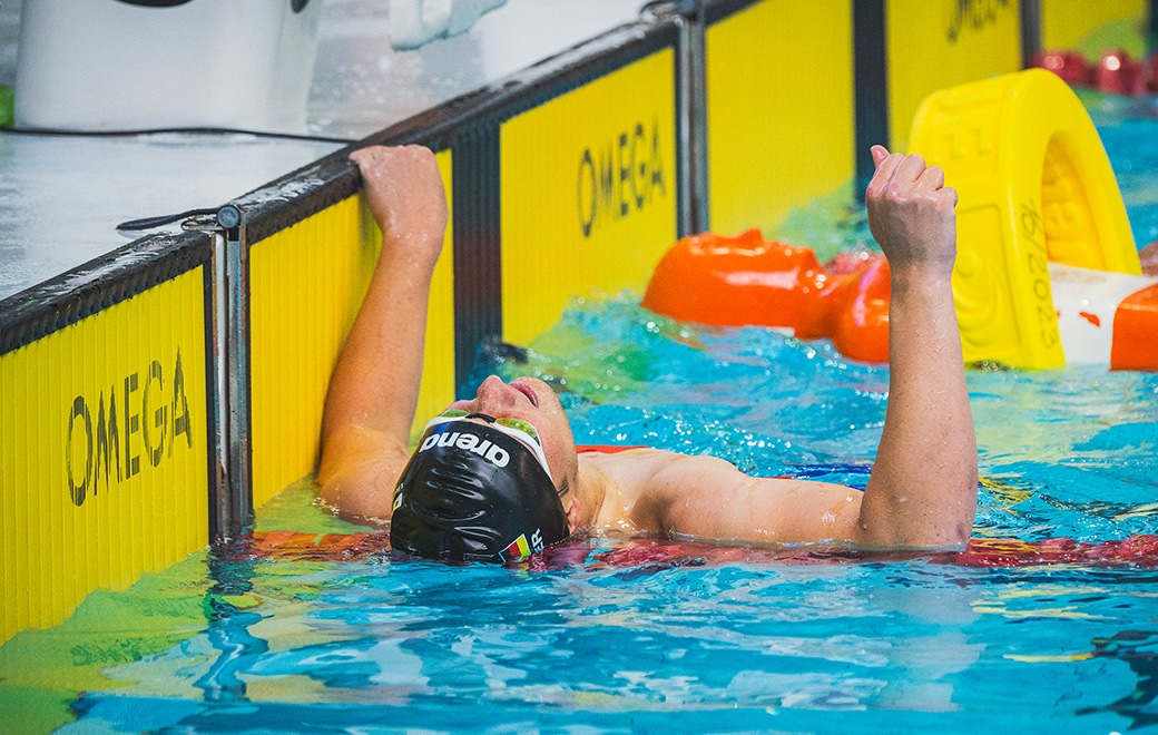 Rettungsschwimmer der DLRG Kelkheim ist dreifacher Junioren-Europameister