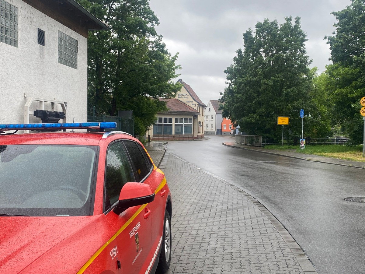 FW Frankenthal: Regenmassen verschonen Frankenthal weitgehend