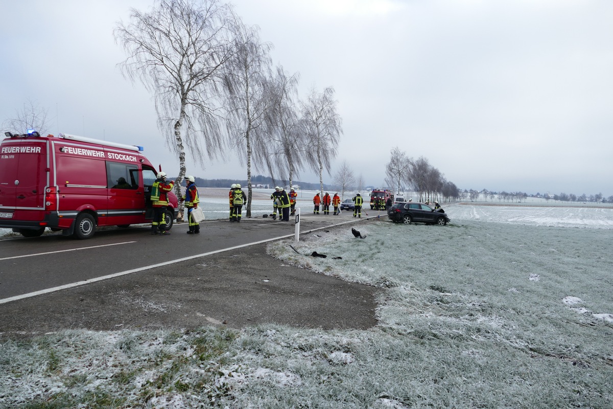 FW Stockach: Verkehrsunfall