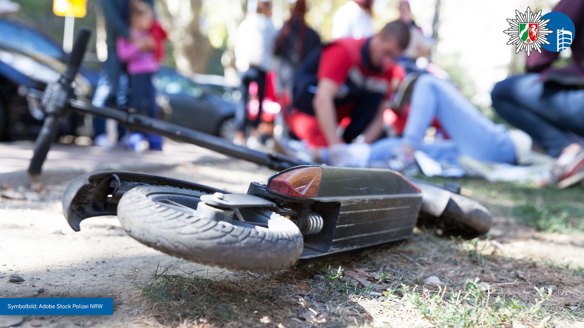 POL-OB: Verkehrsunfall mit E-Scooter - 36-jährige Frau verletzt