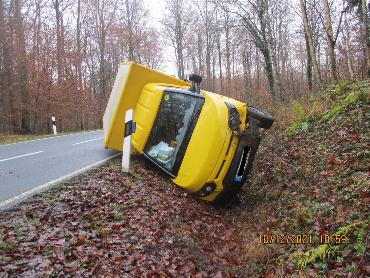 POL-HI: Verkehrsunfall mit einer leichtverletzten Person