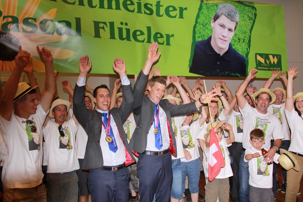 WorldSkills2013 in Leipzig: Schweizer Landschaftsgärtner gewinnen erneut Gold (BILD)