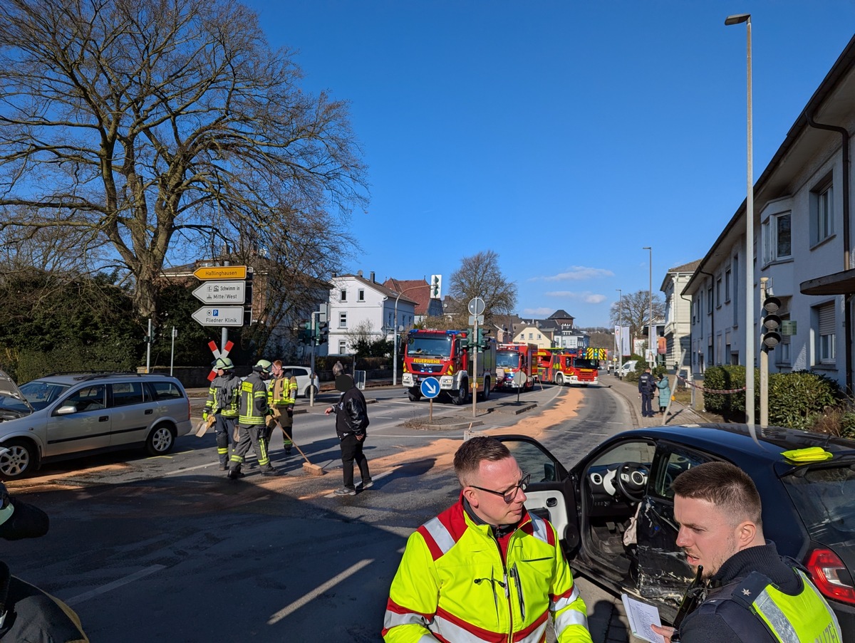 FW-EN: Wieder Einsätze für die der Feuerwehr Gevelsberg