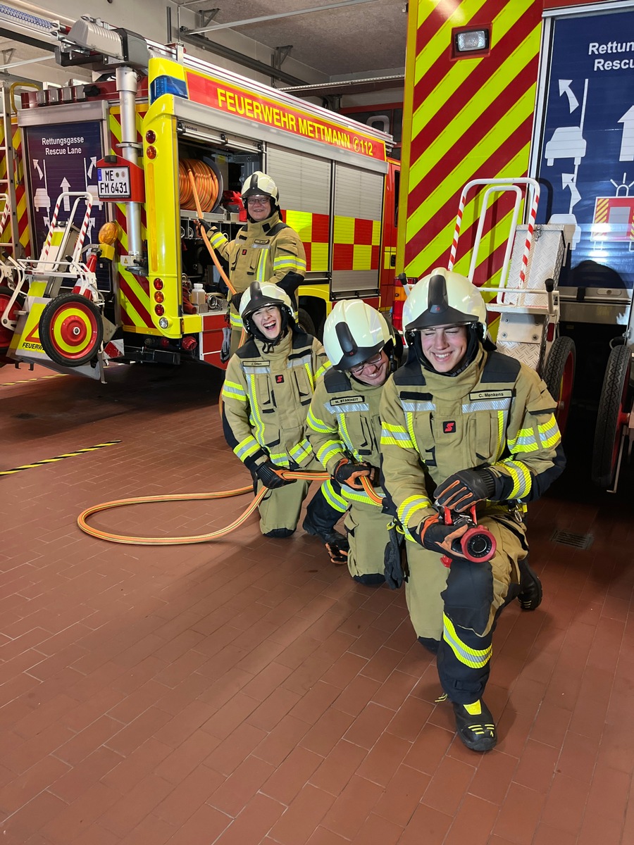 FW Mettmann: Mettmanns engagierte Bürgerinnen und Bürger sind für die Feuerwehr systemrelevant