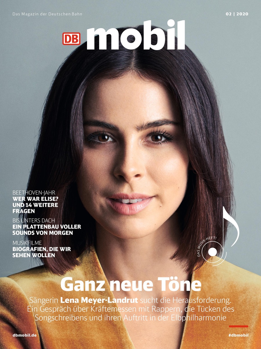 Lena Meyer-Landrut: &quot;Ich hatte mich selbst verloren&quot;. In DB MOBIL spricht die Sängerin über ihre Krise / Außerdem im Musik-Heft: RAF Camora und seine Geschäfte - &quot;Eine halbe Million in 48 Stunden&quot;