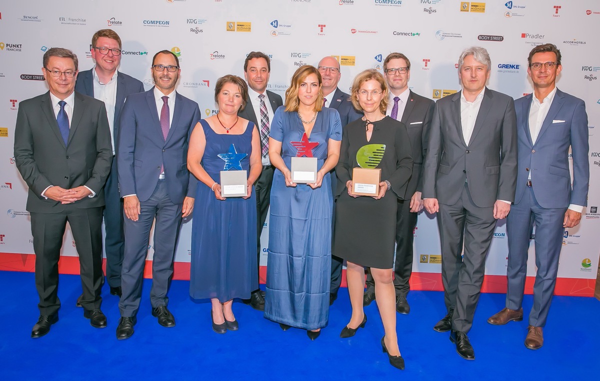 FRANCHISE AWARDS 2018: Franchiseverband ehrt die Besten in Berlin