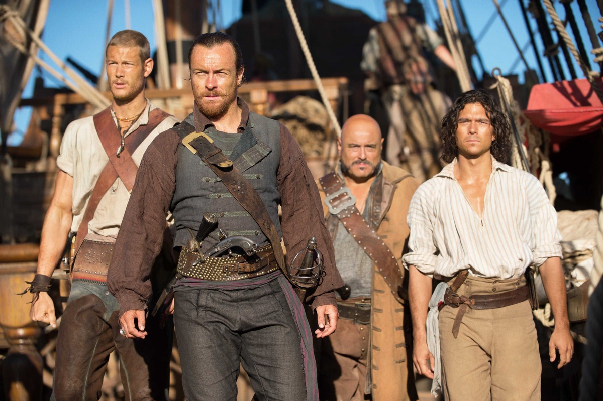 Pirate&#039;s Bay: US-Serie &quot;Black Sails&quot; von Action-Meister Michael Bay ab 25. Juli 2014 auf ProSieben (FOTO)