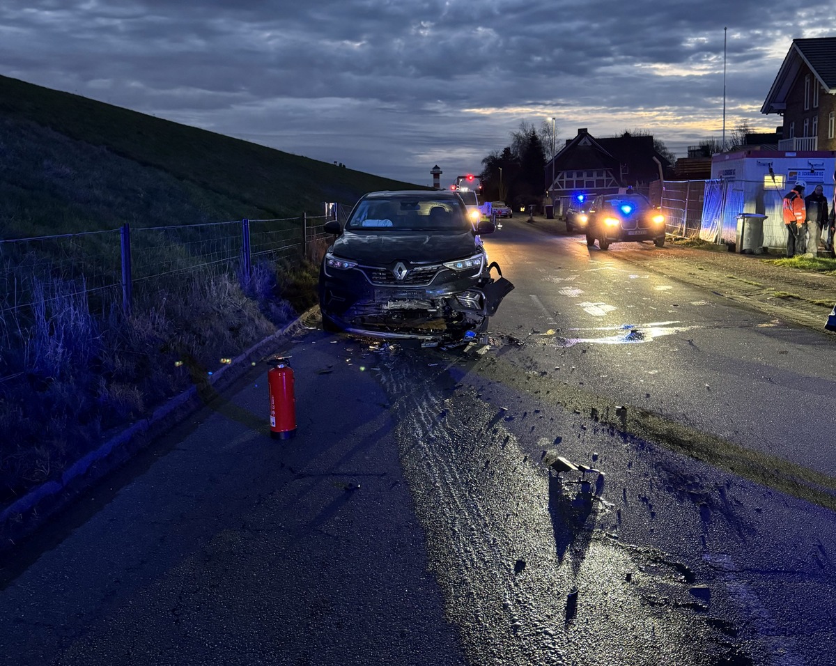 POL-STD: Zwei Leichtverletzte bei Unfall im Alten Land