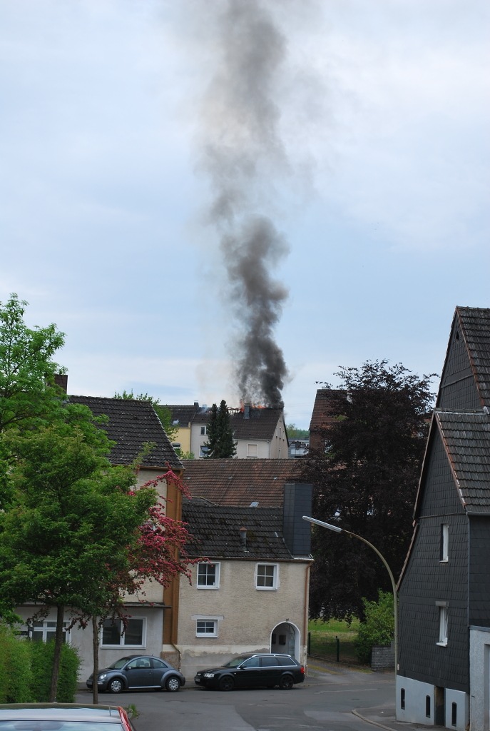 FW-MK: Dachstuhlbrand