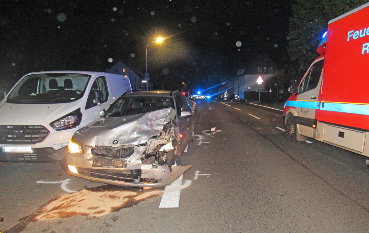 POL-ME: Zwei Schwerverletzte bei Verkehrsunfall - Haan - 2010093