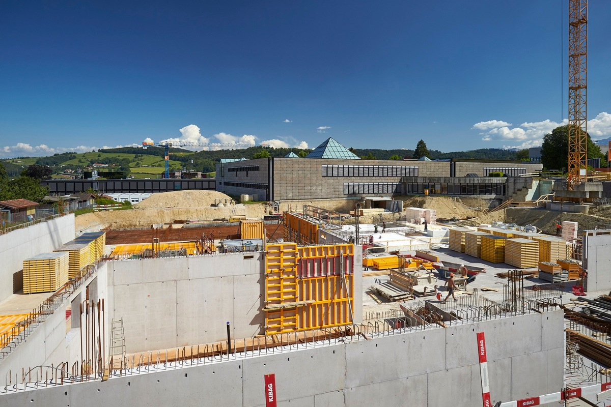 Ein nachhaltiger Beton für das HSG Learning Center