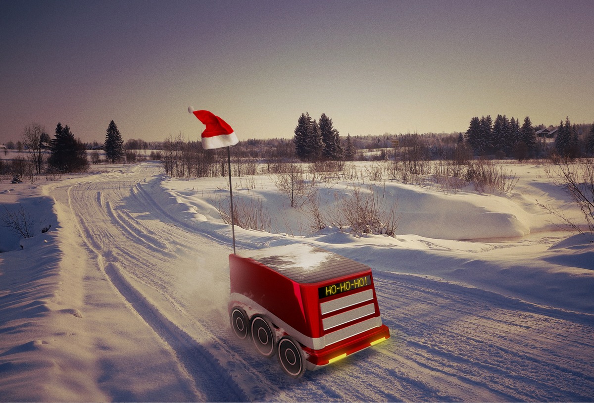 ZF-Zukunftsstudie &quot;Letzte Meile&quot;: Wenn der Roboter das Weihnachtspaket bringt