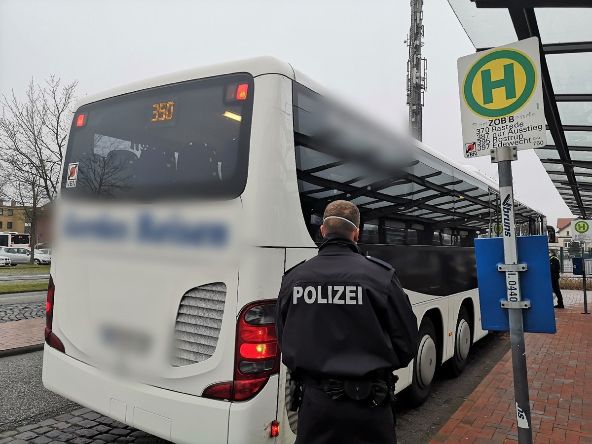 POL-OL: +++ Ergebnisse der gestrigen Kontrollaktion im Öffentlichen Personennahverkehr im Stadtgebiet Oldenburg und im Landkreis Ammerland +++