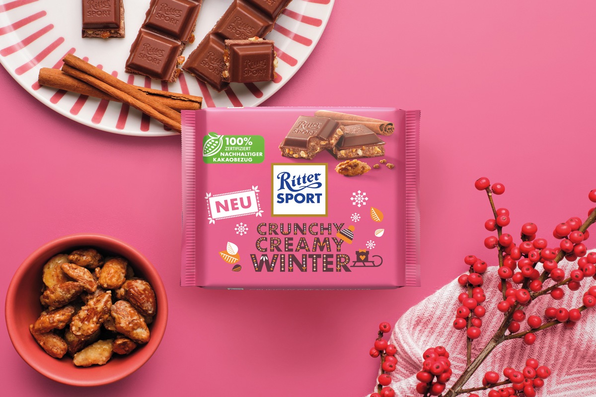 Ritter Sport Winteredition mit neuer Sorte