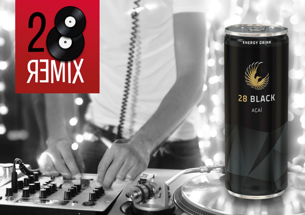 Musik machen mit 28 BLACK / Energy Drink 28 BLACK startet Remix-Contest (FOTO)