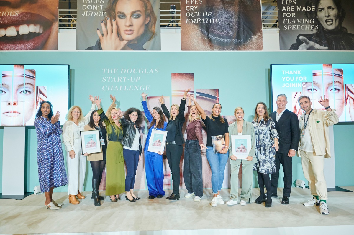 DOUGLAS kürt Sieger*innen der Start-up Challenge BEAUTY FUTURES