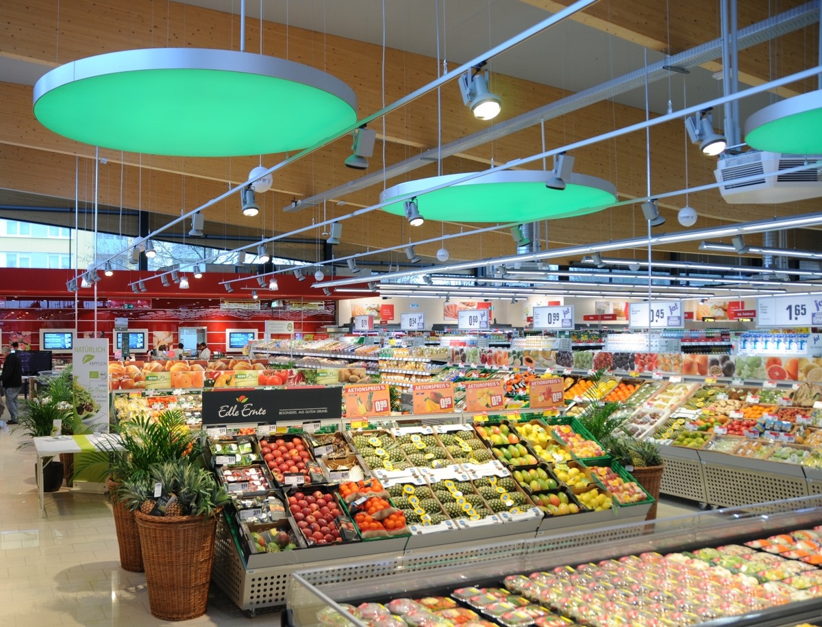 Neueröffnung REWE Green Building: Ökologie und Ökonomie im Einklang (BILD)