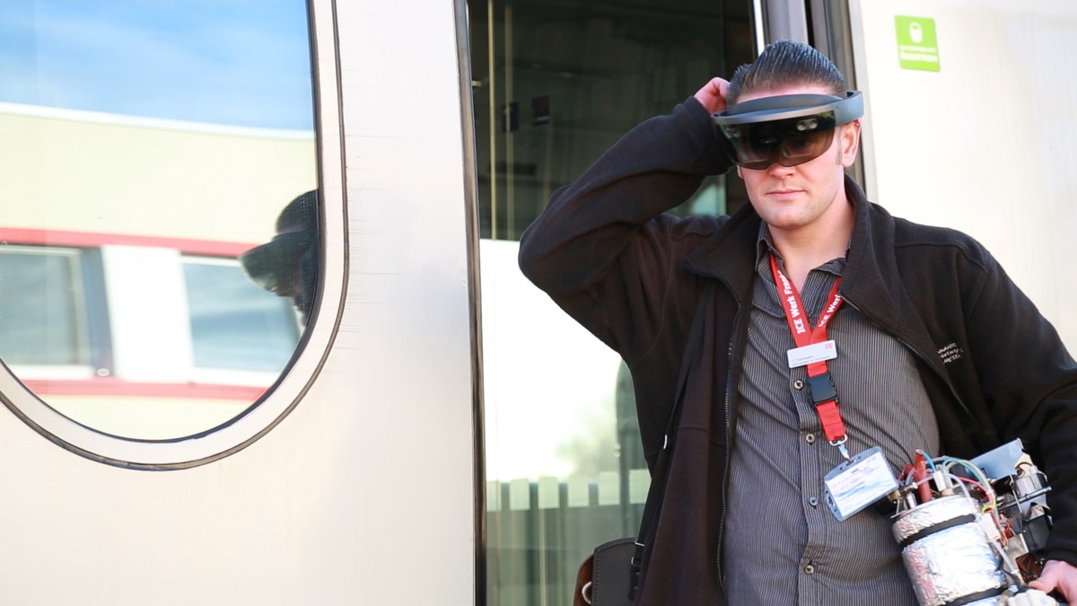 Deutsche Bahn repariert Züge mit Augmented Reality