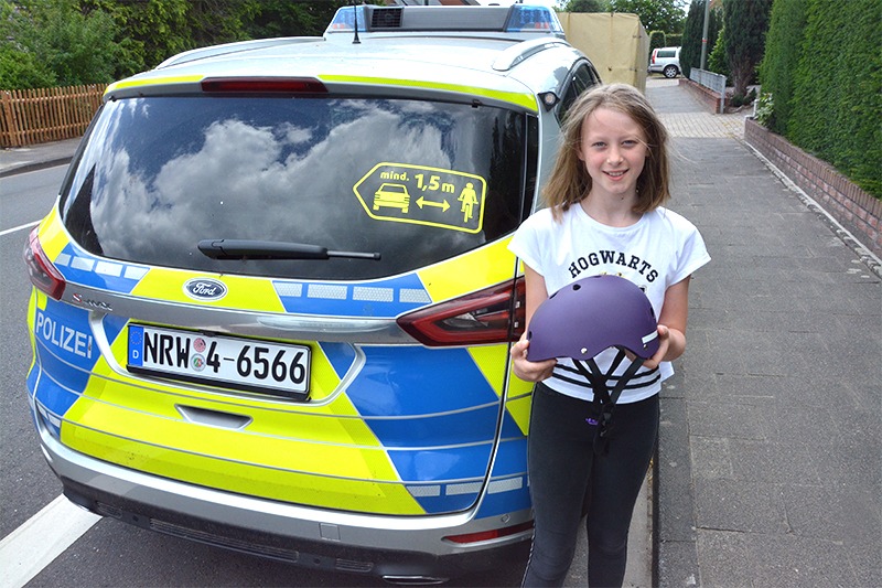 POL-ST: Kreis Steinfurt, Lebensretter Fahrradhelm