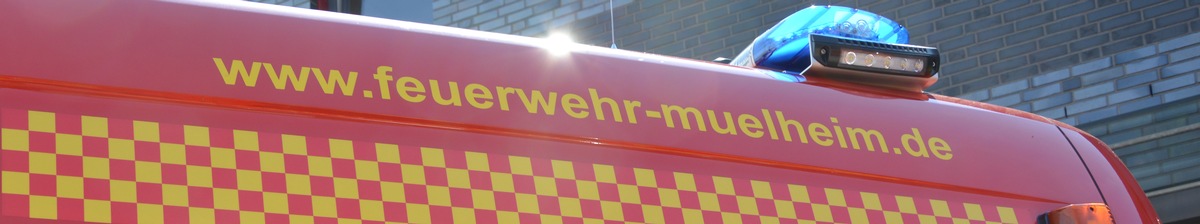 FW-MH: Zimmerbrand mit Person #fwmh