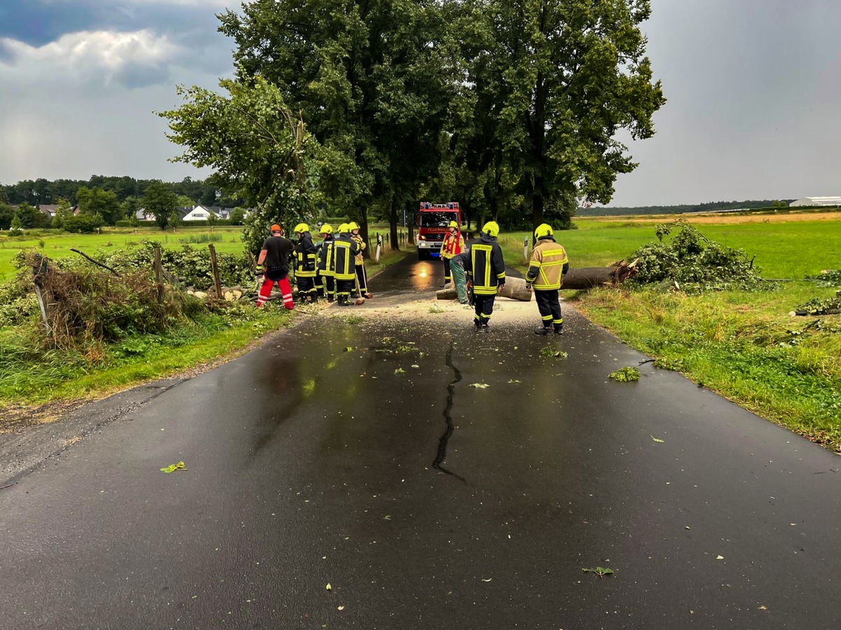 FW Wachtberg: Wetterbedingte Einsätze in Wachtberg