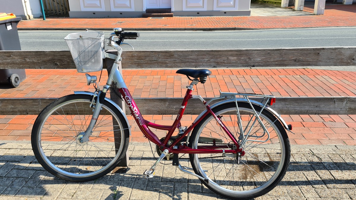 POL-WHV: Fahrrad sichergestellt - Eigentümer bzw. Zeugen gesucht (mit Foto)