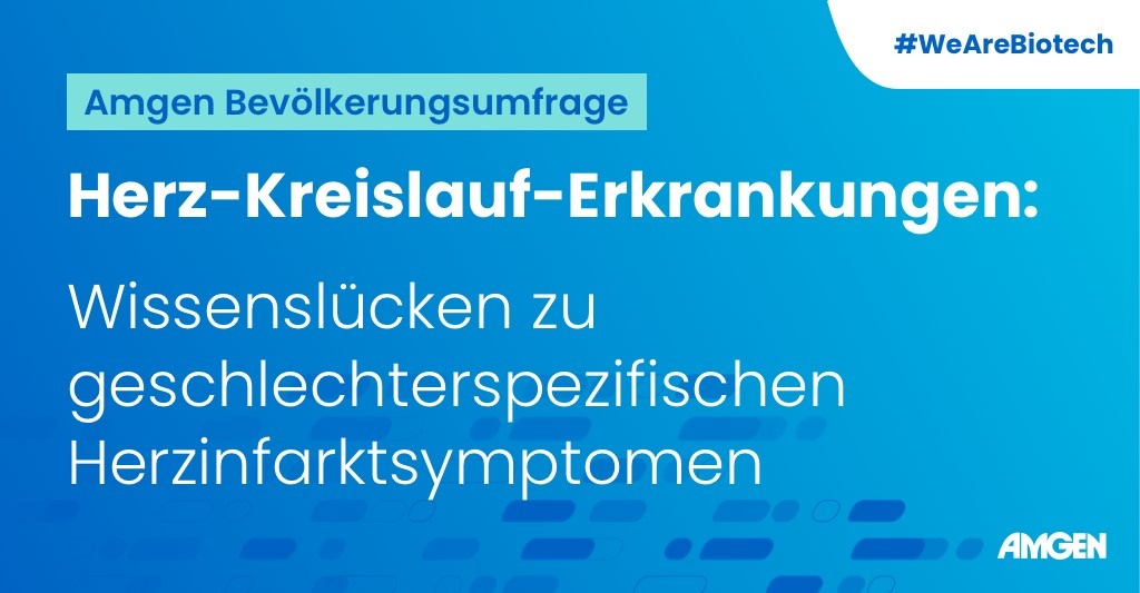 Umfrage zeigt: Wissenslücken zu geschlechterspezifischen Herzinfarktsymptomen