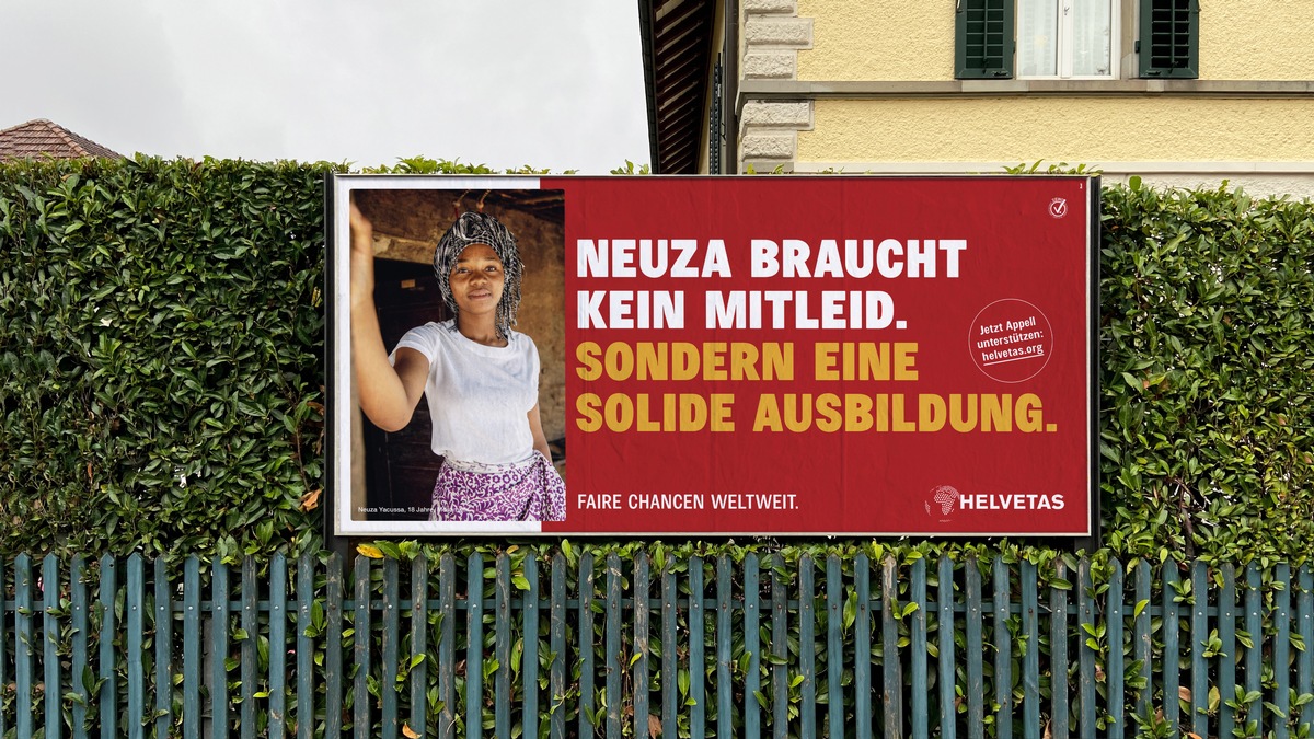 Helvetas ruft die Schweiz zu mehr Solidarität und Engagement auf