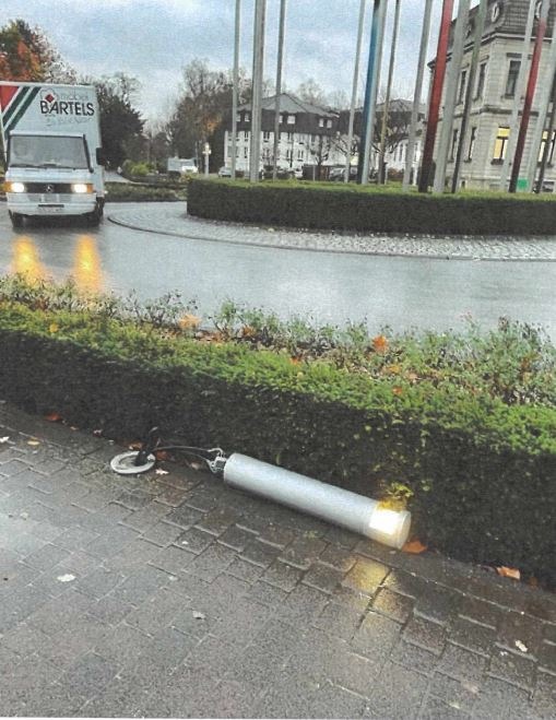 POL-OS: Bad Rothenfelde: Sachbeschädigung im Kurpark - Polizei sucht Zeugen (Foto)