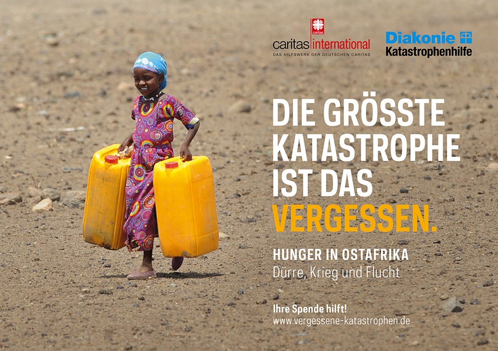 Drohenden Hunger stoppen, bevor er ausbricht! Hilfswerke fordern anlässlich ihrer Spendenaktion die Einrichtung von wirksamen globalen Krisenrücklagen für Präventionsmaßnahmen