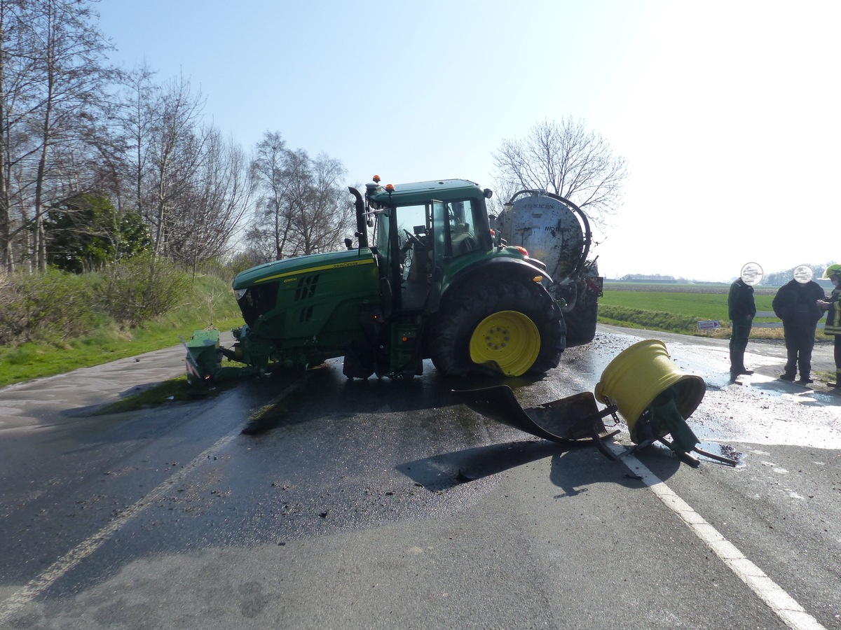 POL-CUX: B73 nach Verkehrsunfall 4 Stunden gesperrt