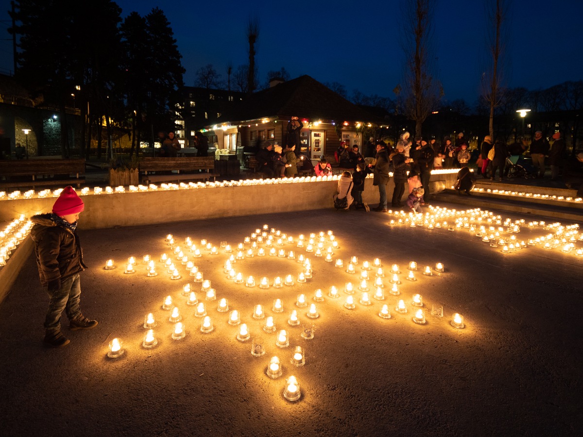 Solidaritätsanlass «Eine Million Sterne» der Caritas: Die Schweiz zeigte sich solidarisch mit Armutsbetroffenen