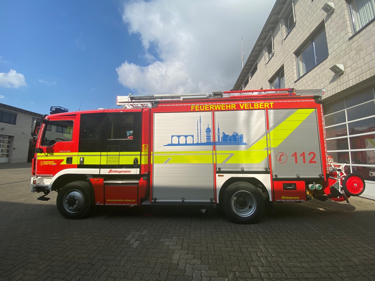 FW-Velbert: Drei Neue Löschfahrzeuge Für Die Freiwillige Feuerwehr ...