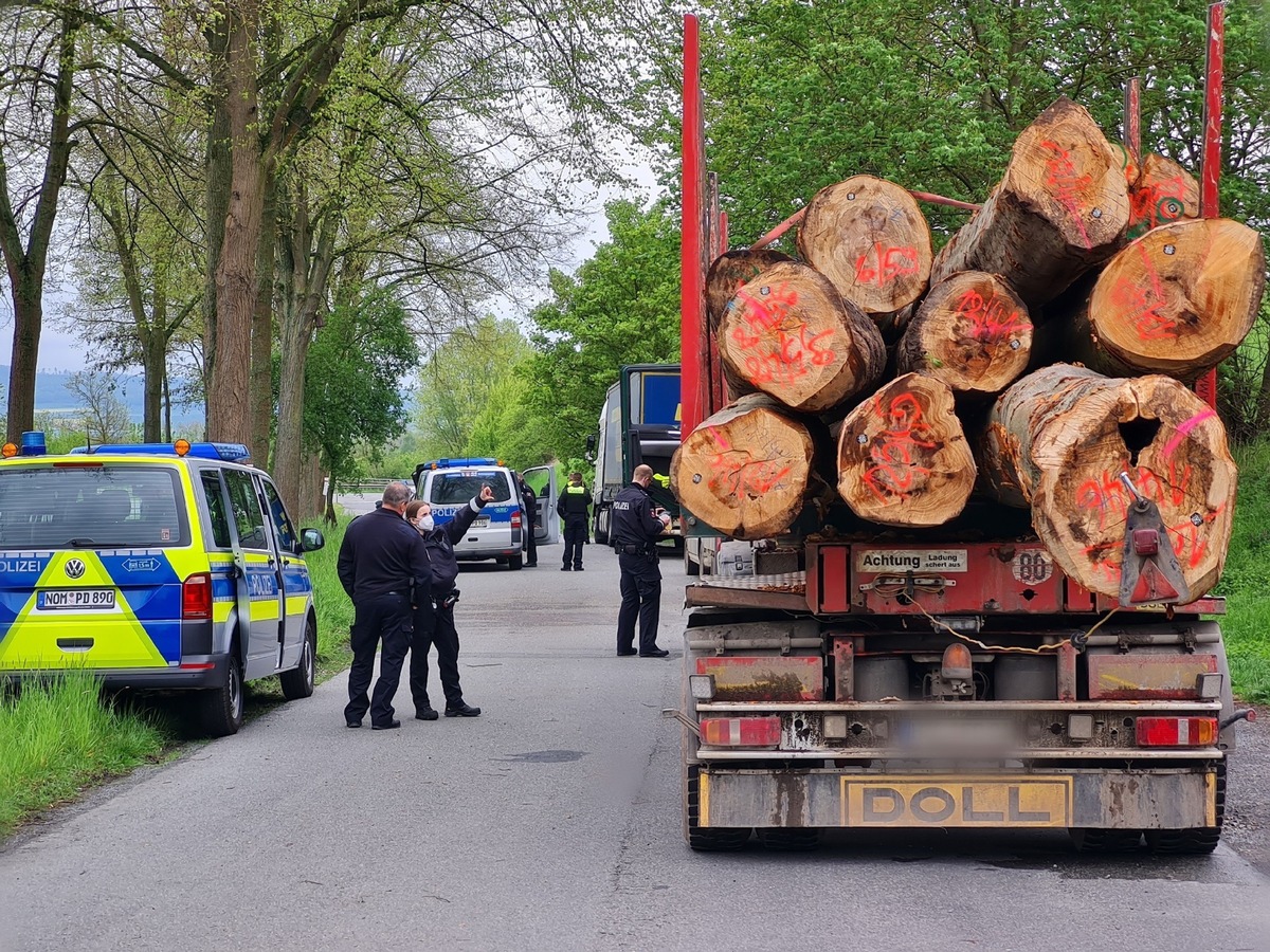 POL-NOM: Verkehrsüberwachung des gewerblichen Güter- und Personenverkehrs- PI Northeim ahndet Verstöße am Kontrolltag