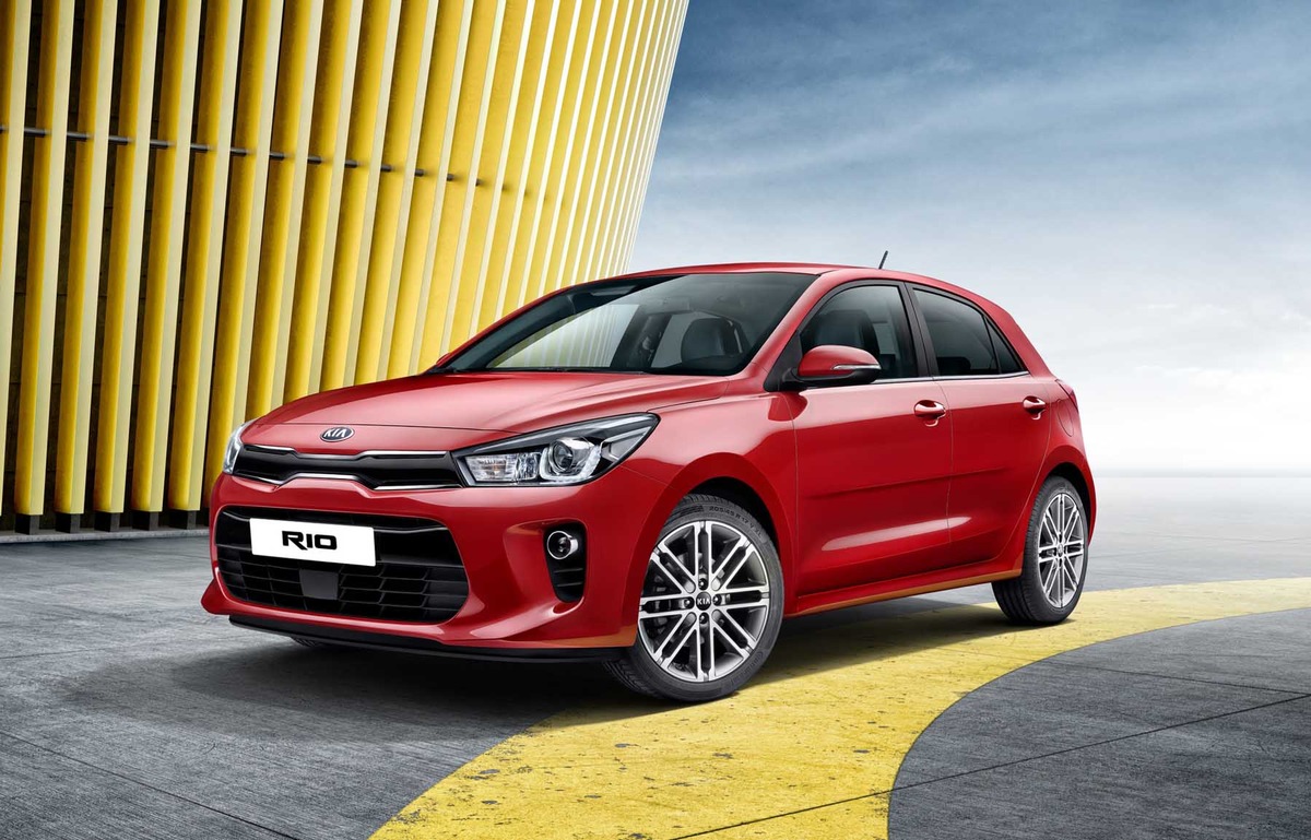 Neuer Kia Rio: kraftvolles Außendesign, modernes Interieur