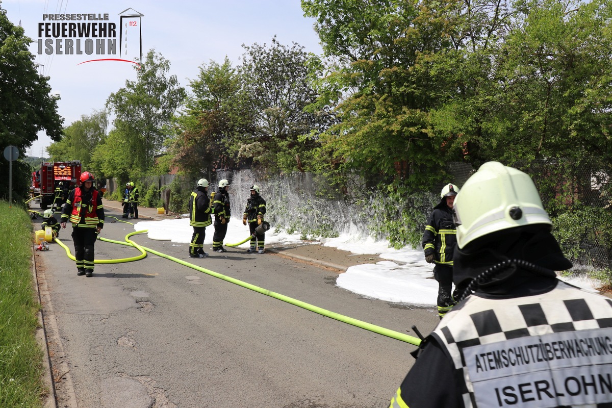 FW-MK: Feuer an der Giesestraße