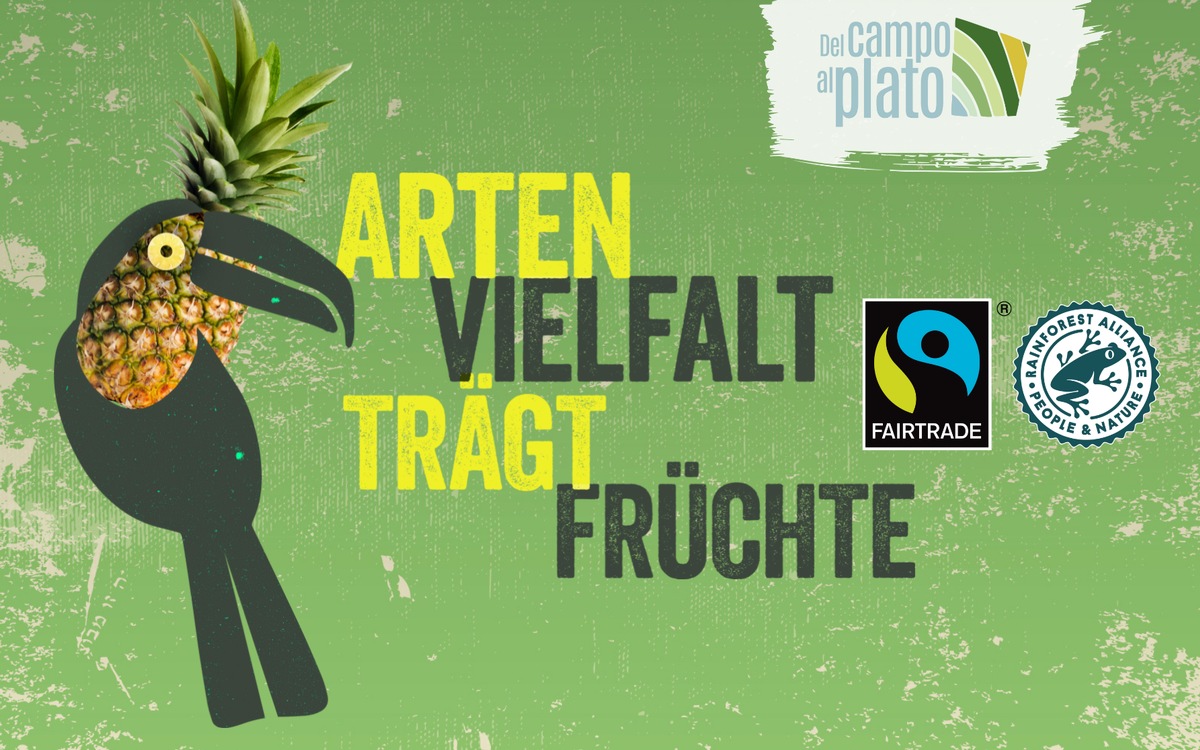 Artenvielfalt trägt Früchte: Kampagne für nachhaltige Bananen und Ananas