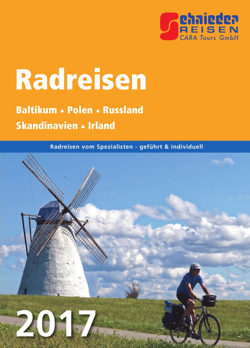 26.02.: ADFC Radreise-Messe in Hamburg/
Schnieder Reisen stellt geführte und individuelle Radreisen vor