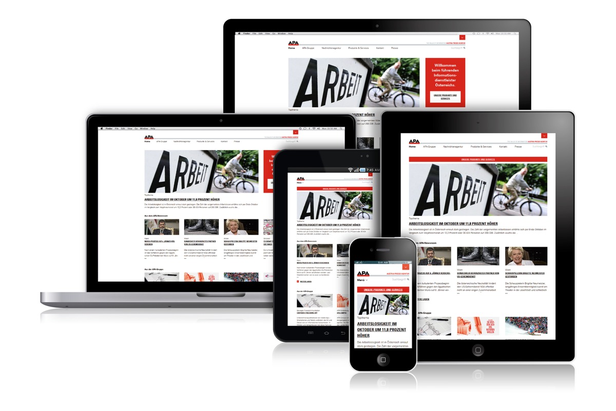 APA mit neuem Webportal - BILD