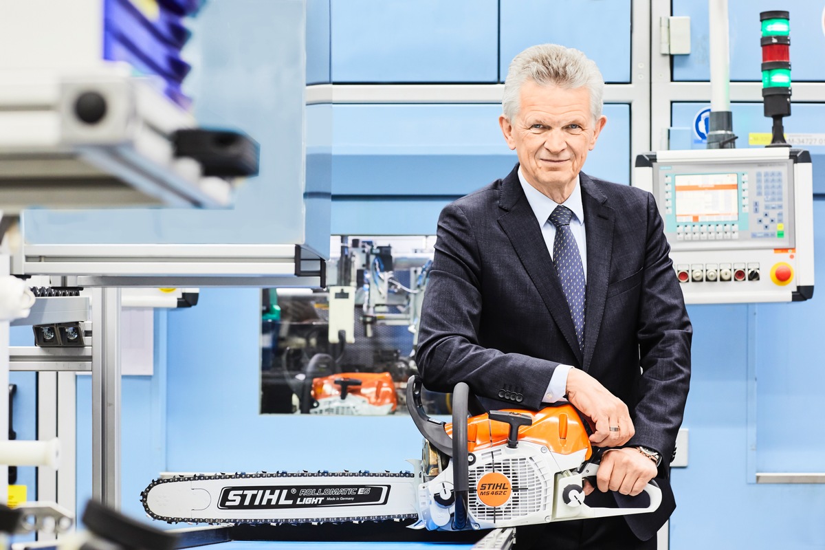 STIHL meldet Rekordumsatz und kräftiges Wachstum bei Akku-Geräten