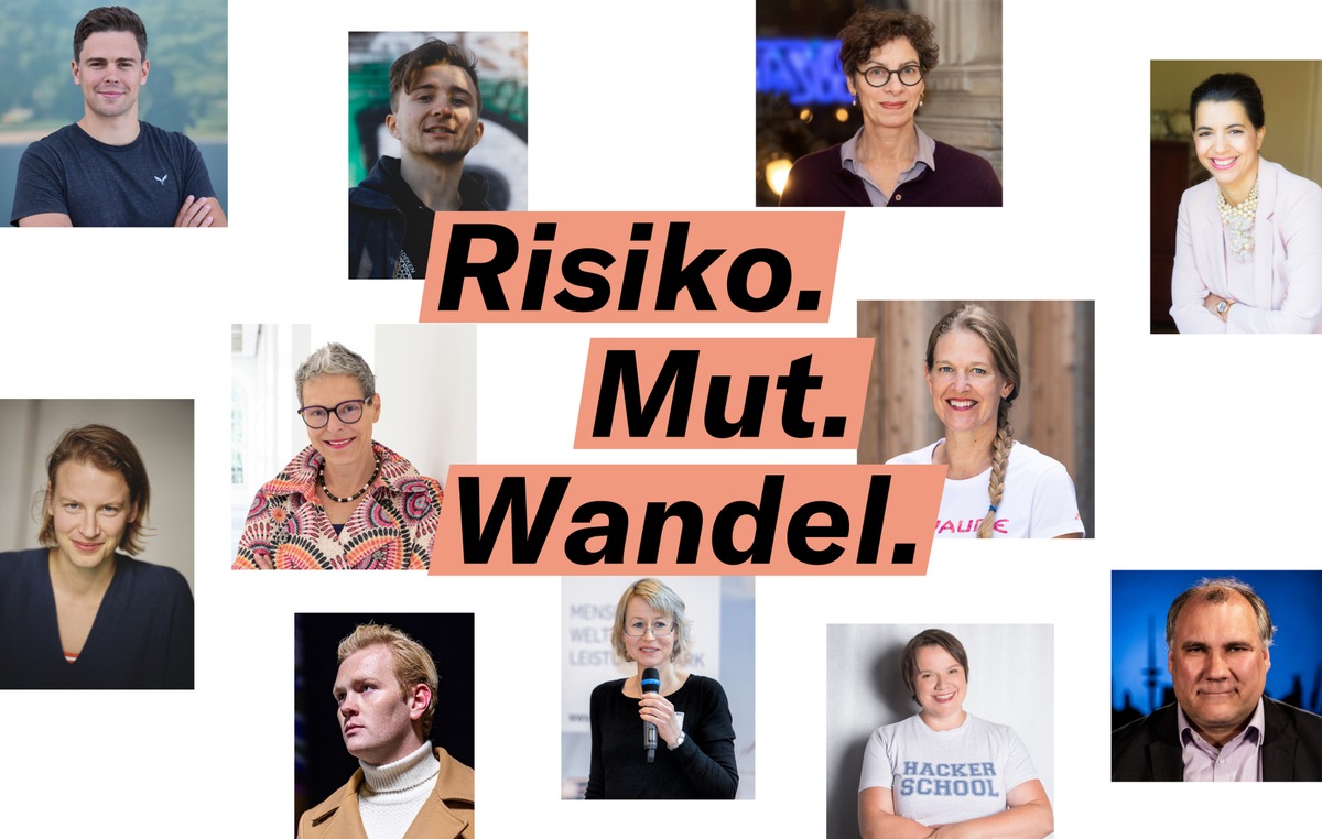 Risiko. Mut. Wandel. - Diskutieren Sie mit Karliczek, Löwentraut, Röser, Paech und vielen anderen