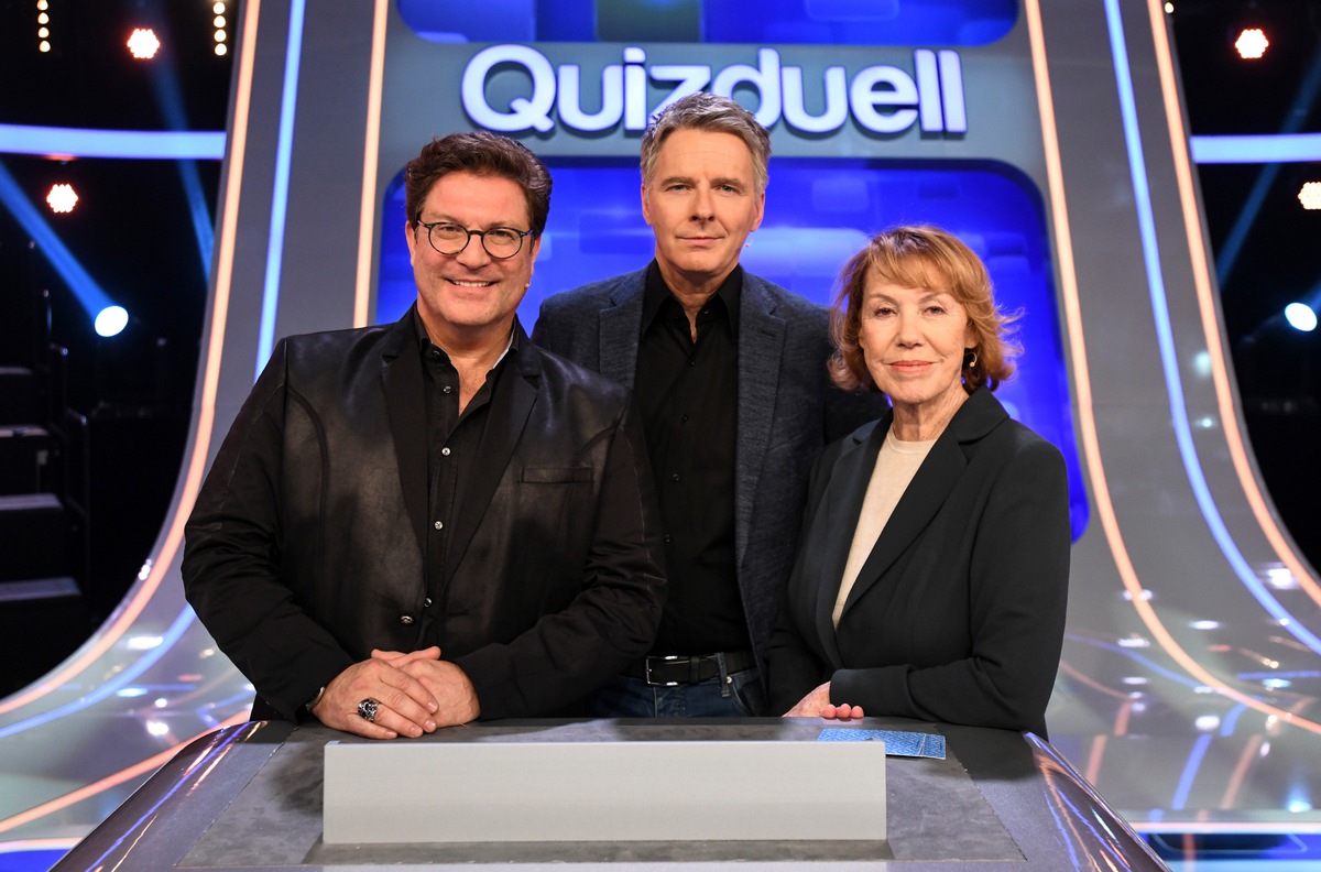 Das Erste: &quot;Quizduell-Olymp&quot; mit Jörg Pilawa: Gaby Dohm und Francis Fulton-Smith im Duell