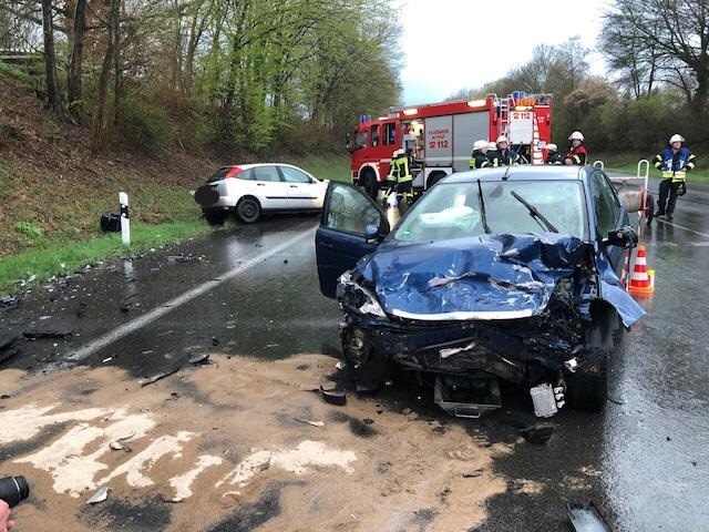 FW-Schermbeck: Verkehrsunfall auf der Freudenbergstraße