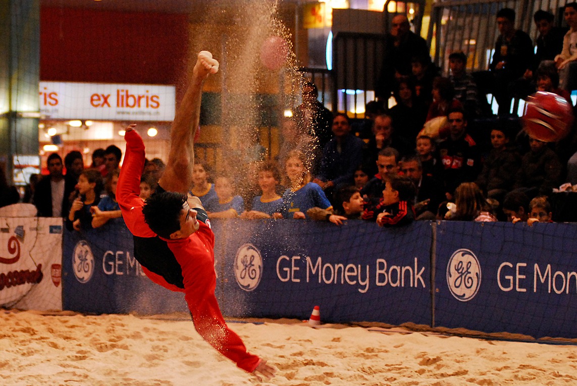 Début du GE Money Bank Beach Soccer Tour 2007 à Winterthour