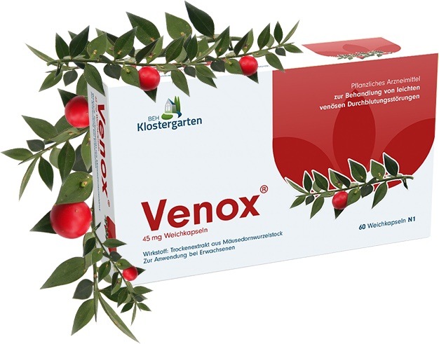 Venenbeschwerden im Winter: Venox® mit Mäusedornwurzelstock-Extrakt kann helfen