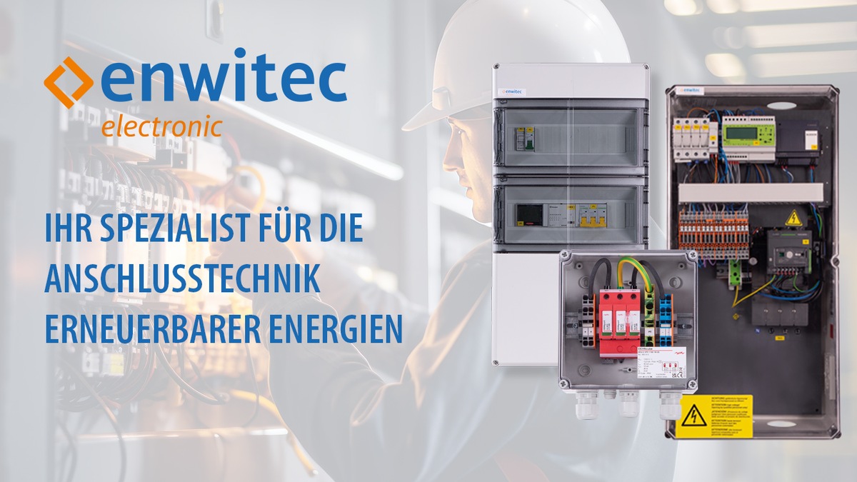 enwitec electronic GmbH präsentiert innovative Anschlusstechnik auf der Intersolar 2024