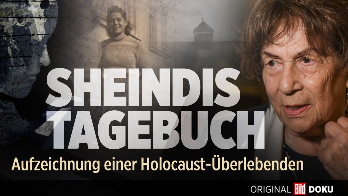 BILD Doku &quot;Sheindis Tagebuch - Aufzeichnungen einer Holocaust-Überlebenden&quot; bei den New York Festivals TV &amp; Film Awards mit Gold und Bronze prämiert / Am 13. Oktober 2021 um 21.10 Uhr bei BILD im TV