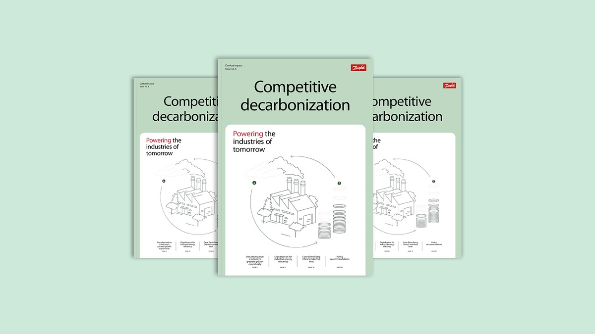 Danfoss-Studie: Dekarbonisierung stärkt Wettbewerbsfähigkeit der Industrie