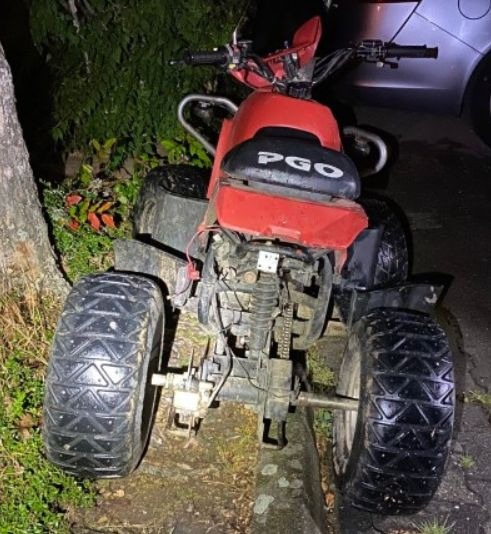 POL-OF: Wem gehört das Quad?; Unfallfluchten; Einbrecher zog durch Dudenhofen, Nieder-Roden und Ober-Roden; 14-jähriger Bruder soll das Auto gefahren sein und mehr